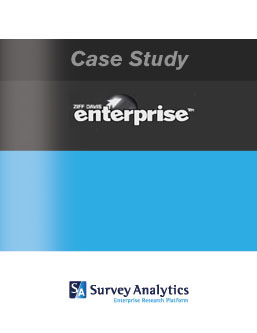 SurveyAnalytics Casestudy Ziff Davis Enterprise